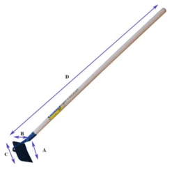 Binette Nanterre Forgée Polyvalente Perrin Lame 16 Cm Emmanché 130 Cm