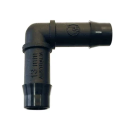 Raccord Coude Cannelé Tuyau Polyéthylène GAG 13 X 16 Mm Lot De 20