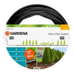 Ensemble Arrosage Goutte à Goutte Rangées De Plantes Gardena 50 M -Jardin Outil Magasin ensemble complet arrosage goutte a goutte pour rangees plantes gardena longueur 50 m 1