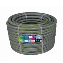 Tuyau Arrosage NTS Grey Fitt Diamètre 19 Mm Longueur 50 Mètres Gris -Jardin Outil Magasin fitt nts grey 50metres 19mm