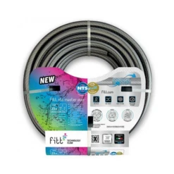 Tuyau Arrosage Professionnel NTS Master Plus Fitt 15 Mm 25 Mètres Gris -Jardin Outil Magasin fitt nts master plus 25metr