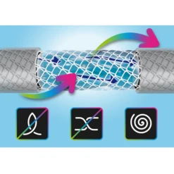 Tuyau Arrosage NTS Jeans Fitt Diamètre 15 Mm Longueur 25 Mètres Bleu -Jardin Outil Magasin flexible malleable fitt