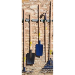 Porte Outils Sur Rail Longueur 900mm Avec 2 Crochets Et 3 Crochets -Jardin Outil Magasin imageproduct357269 1