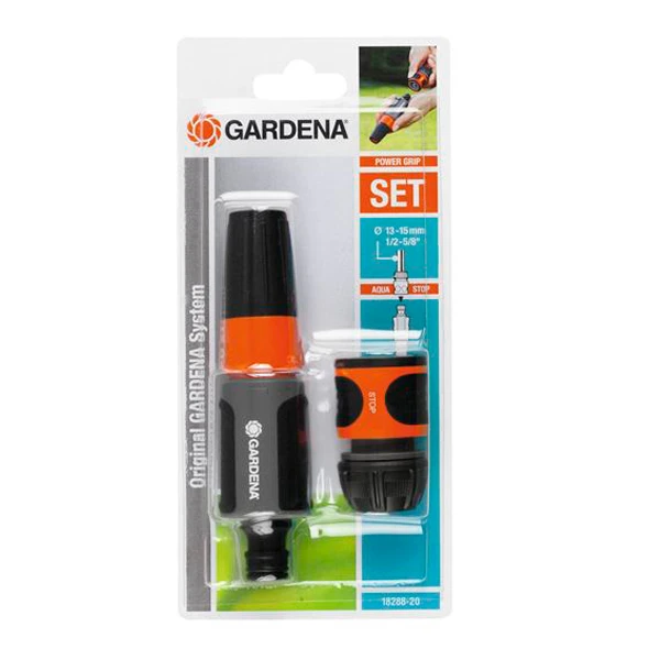 Lance Arrosage Gardena Pour Tuyau Ø 13-15 Mm Avec Raccord Aquastop 2 Lance Arrosage Gardena Pour Tuyau Ø 13-15 Mm Avec Raccord Aquastop – Image 2