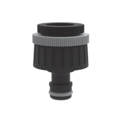 Raccord Nez Robinet Multi-filetage Fitt 26x34mm 20x27mm Plastique Noir