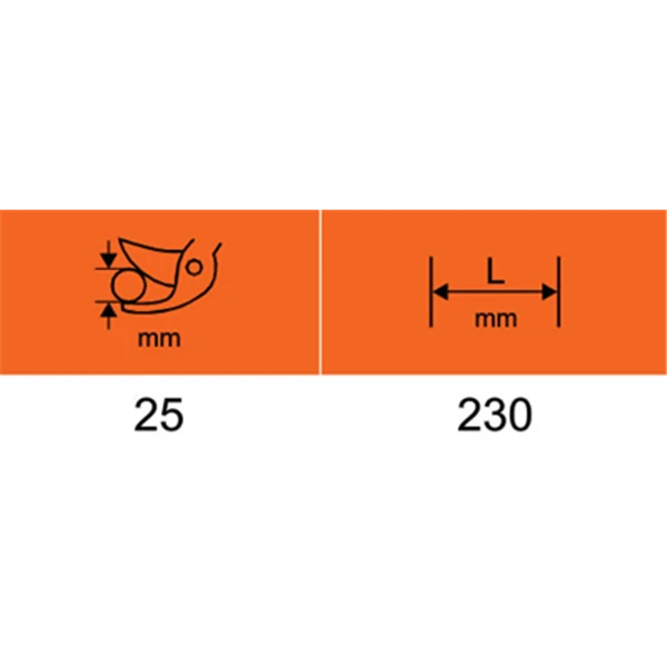 Sécateur Professionnel Forgé P3 Bahco Longueur 23 Cm 1 Sécateur Professionnel Forgé P3 Bahco Longueur 23 Cm