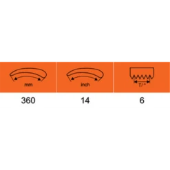 Scie à élaguer Perche Trempée Et Réaffûtable Bahco Manche Acier 360 Mm -Jardin Outil Magasin p138451 1