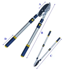 Coupe Branches Manche Télescopique 1M Perrin Coupe 40-45 Mm -Jardin Outil Magasin p243671 pic2