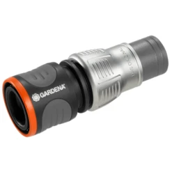Raccord D'arrosage Rapide Premium Pour Tuyau Ø 13 - 15 Mm - Gardena - A Fixer Au Nez De Robinet 18255-20
