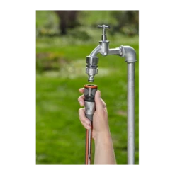 Raccord D'arrosage Rapide Premium Pour Tuyau Ø 13 - 15 Mm - Gardena - A Fixer Au Nez De Robinet 18255-20 -Jardin Outil Magasin p256869 pic2