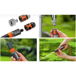 Ensemble De Base Pour L'arrosage Et Le Nettoyage Du Jardin - Ø 13-15 Mm - Gardena 18291-20