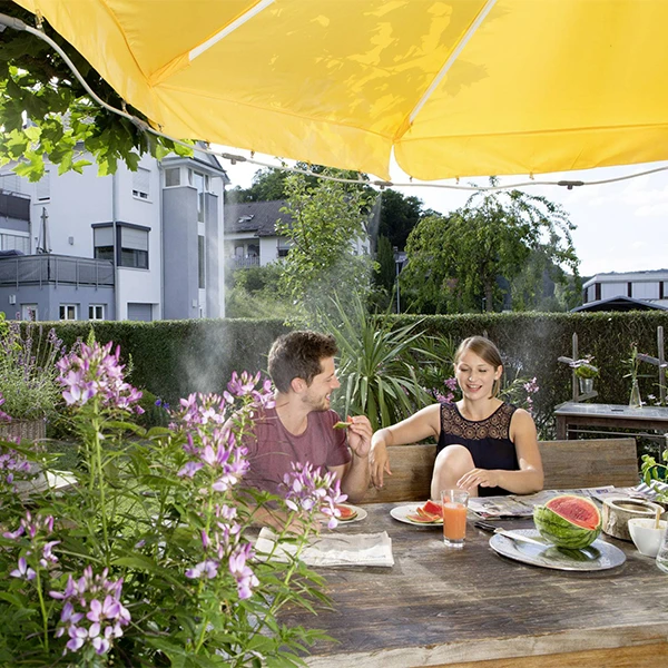 Brumisateur Extérieur Terrasses Balcons Gardena Vaporisation 7 Buses 1 Brumisateur Extérieur Terrasses Balcons Gardena Vaporisation 7 Buses