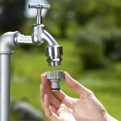 Raccord Nez Robinet Tuyau Arrosage Gardena Filetage 26x34 Mm Plastique