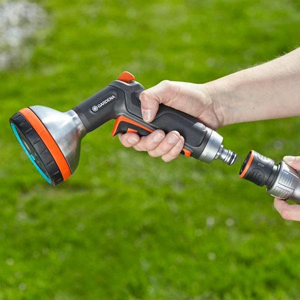 Raccord Rapide Fonction Aquastop Premium Gardena Pour Tuyau Ø 19 Mm 2 Raccord Rapide Fonction Aquastop Premium Gardena Pour Tuyau Ø 19 Mm – Image 2