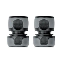 Raccords Automatiques Rapides Tuyaux Arrosage Ø 19mm Fitt Bi-matière X2