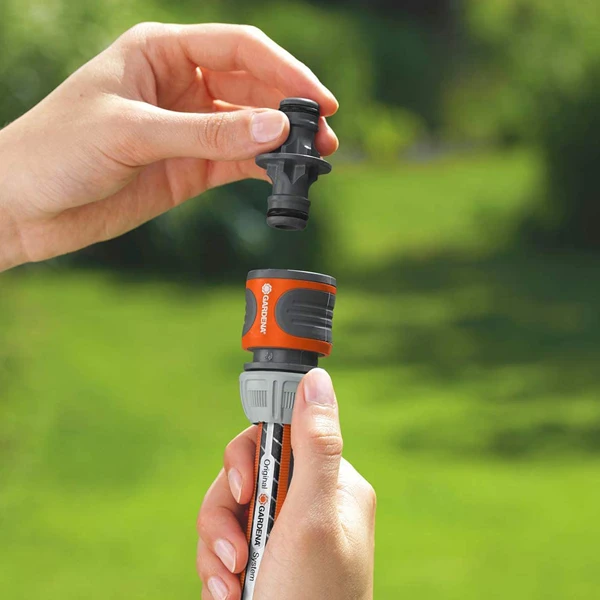 Raccord Rapide Tuyau Arrosage Ø 13-15 Mm Gardena Lot X2 Avec Connecteur 5 Raccord Rapide Tuyau Arrosage Ø 13-15 Mm Gardena Lot X2 Avec Connecteur – Image 5