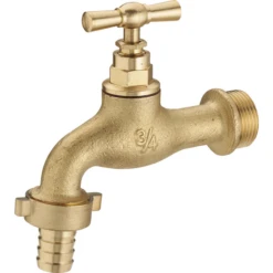 Robinet à Clapet Avec Raccord Au Nez Mâle 3/4" (20x27) - Mâle 1" (26x34) - Ø 19 Mm Noyon-et-Thiebault 1151-2026L1