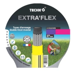 Tuyau D'arrosage Extra'Flex TDI Techn'O - Diamètre 19.5 Mm - Longueur 50 M