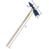 Serfouette Forgée Panne Langue 26 Cm Perrin Manche 130 Cm Bleu