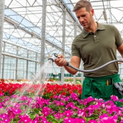 Tuyau Arrosage Professionnel NTS Master Plus Fitt 15 Mm 25 Mètres Gris -Jardin Outil Magasin tuyau arrosage professionnel