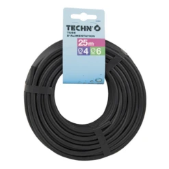 Tuyau Capillaire Micro-conduit Arrosage Goutte à Goutte Ø 4x6 Mm 15m