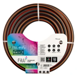 Tuyau Arrosage Professionnel Profy Fitt 19 Mm 25 Mètres Noir -Jardin Outil Magasin tuyau professionnel arrosage fitt