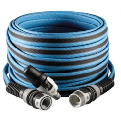 Tuyau Arrosage Fitt Force équipé 15 Mm 5/8" Longueur 35 Mètres Bleu